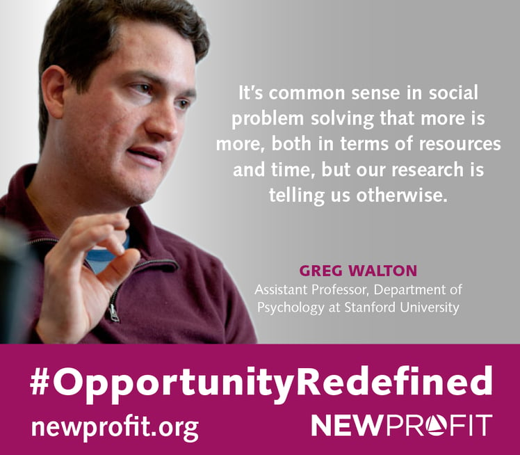 #OPPORTUNITYREDEFINED: INTERVIEW WITH GREG WALTON, ASSOCIATE PROFESSOR at STANFORD UNIVERSITY