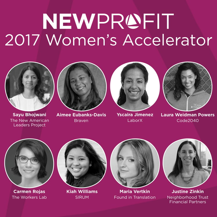 New Investments: Accelerating the Impact of Visionary Women Entrepreneurs